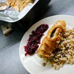 dietetyczny devolay z pieczarkami