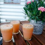 kompot z rabarbarem, jabłkiem i nutą cynamonu